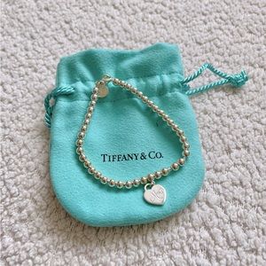 Tiffany & Co. Mom Heart Tag Bracelet